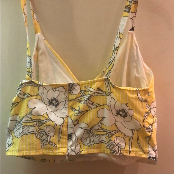 Floral crop top - Picture 2 of 4